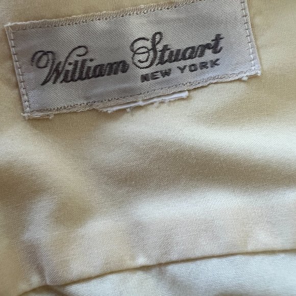 60's Unique Stitched - Yellow Mens Shirt - Size Medium/Large William Stuart - Picture 10 of 10